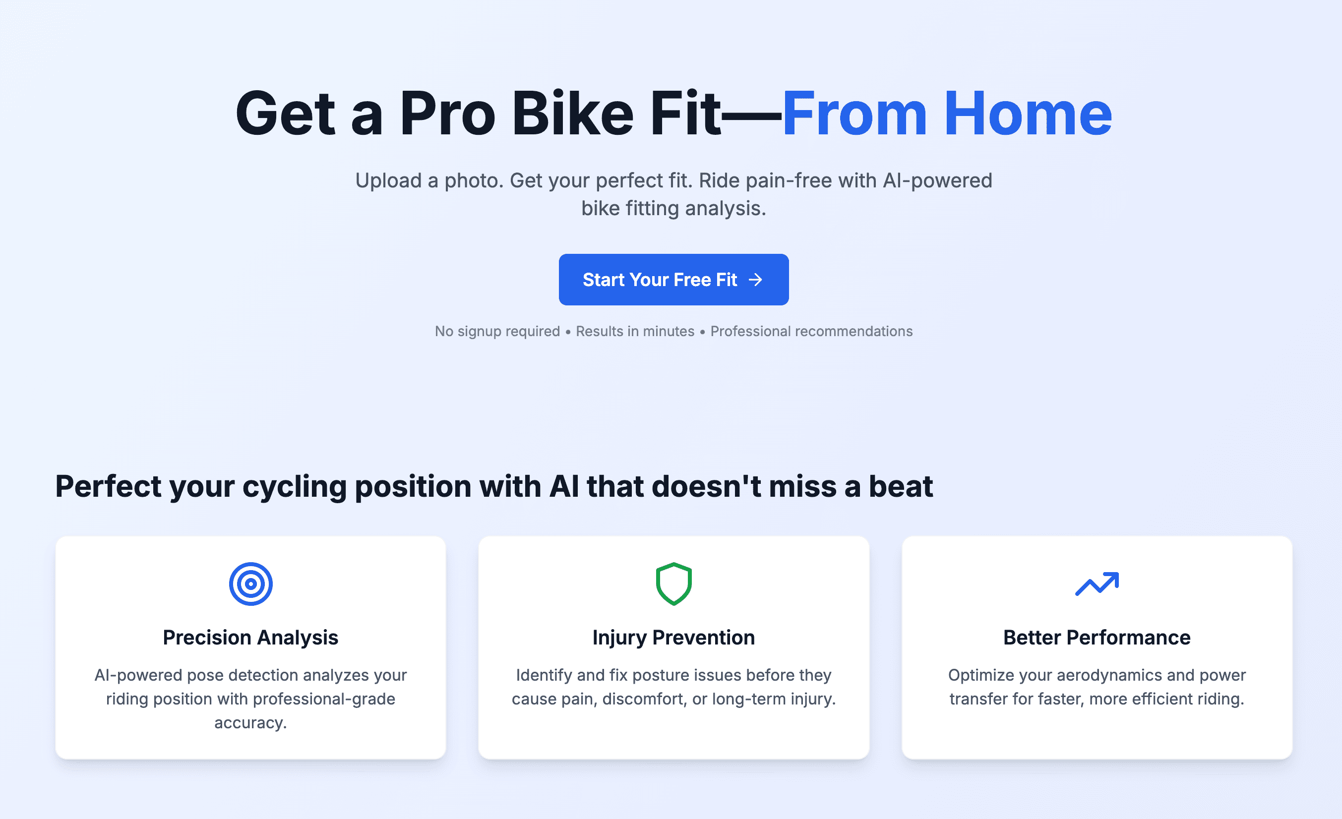 Bike-Fit AI cover